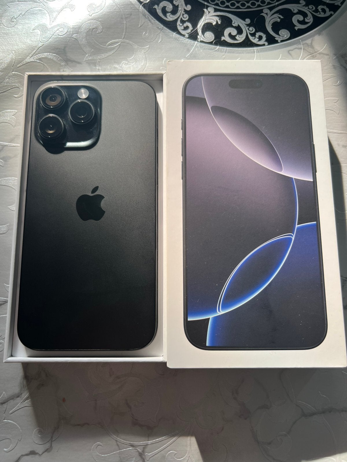 Iphone 16 pro max, 256 GB, Zwart, IPhone 16 Pro Max, Ophalen of Verzenden