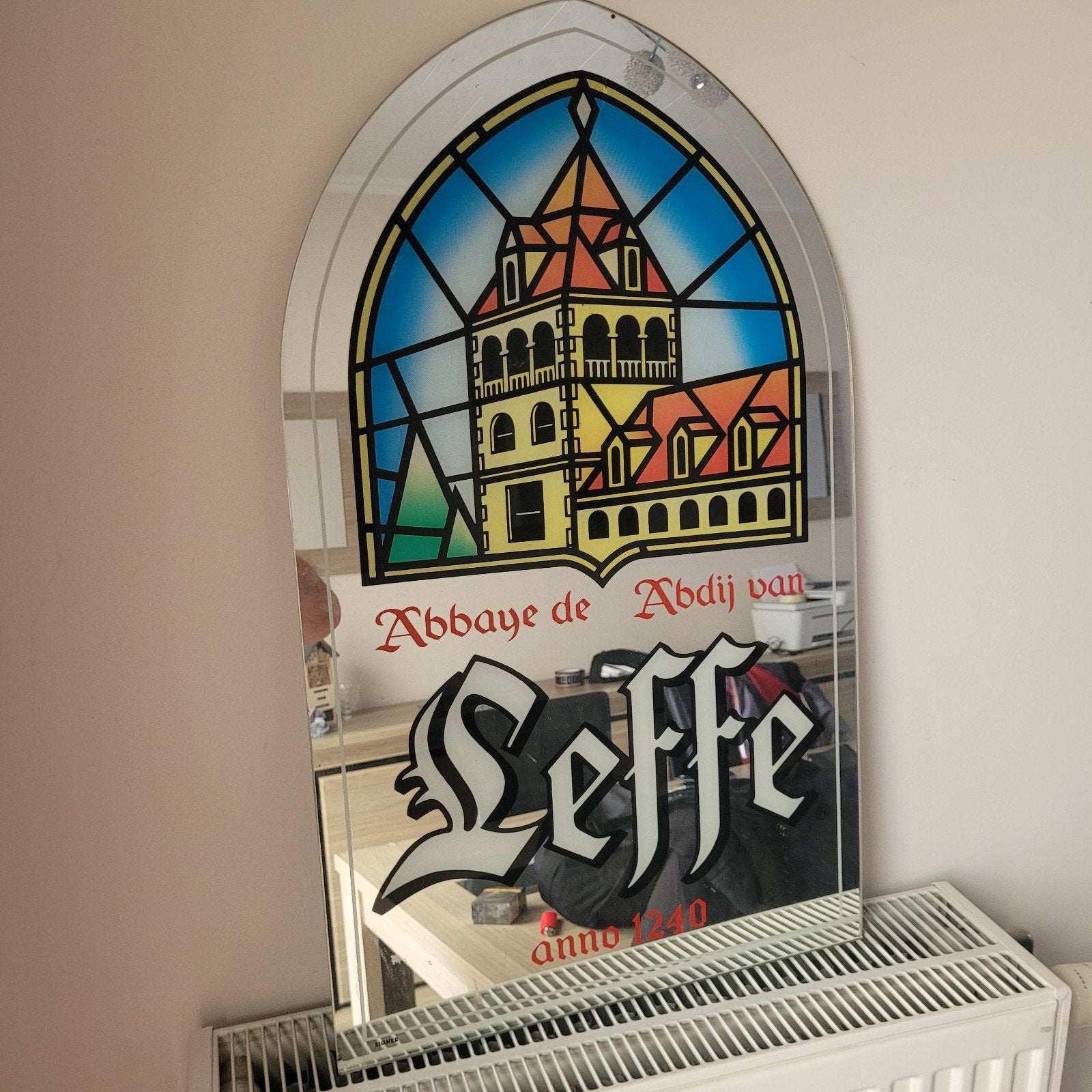 Miroir leffe, Collections, Enlèvement ou Envoi, Leffe