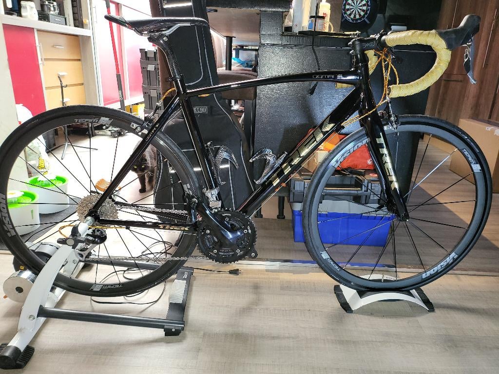 koersfiets trek maat 56, Fietsen en Brommers, 28 inch, Gebruikt, 15 tot 20 versnellingen, 53 tot 57 cm