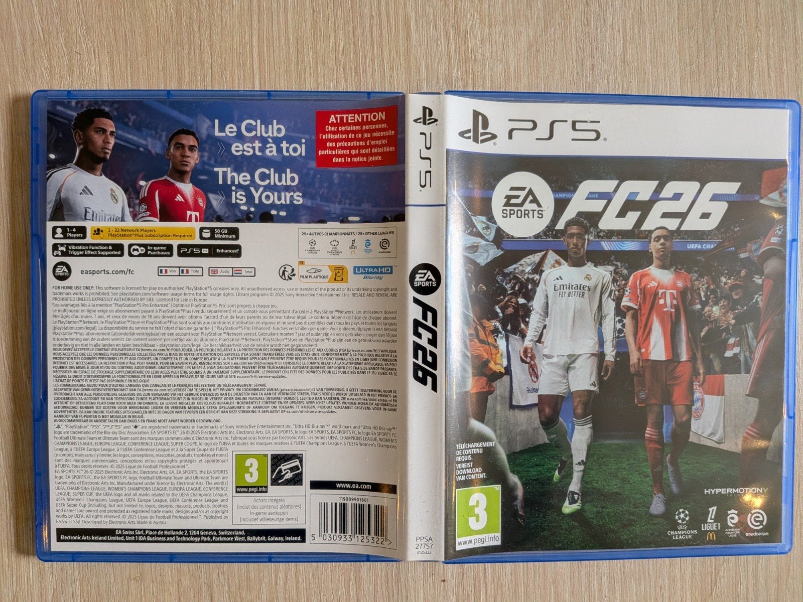 FC26 (FIFA 26) PS5, Consoles de jeu & Jeux vidéo, Enlèvement
