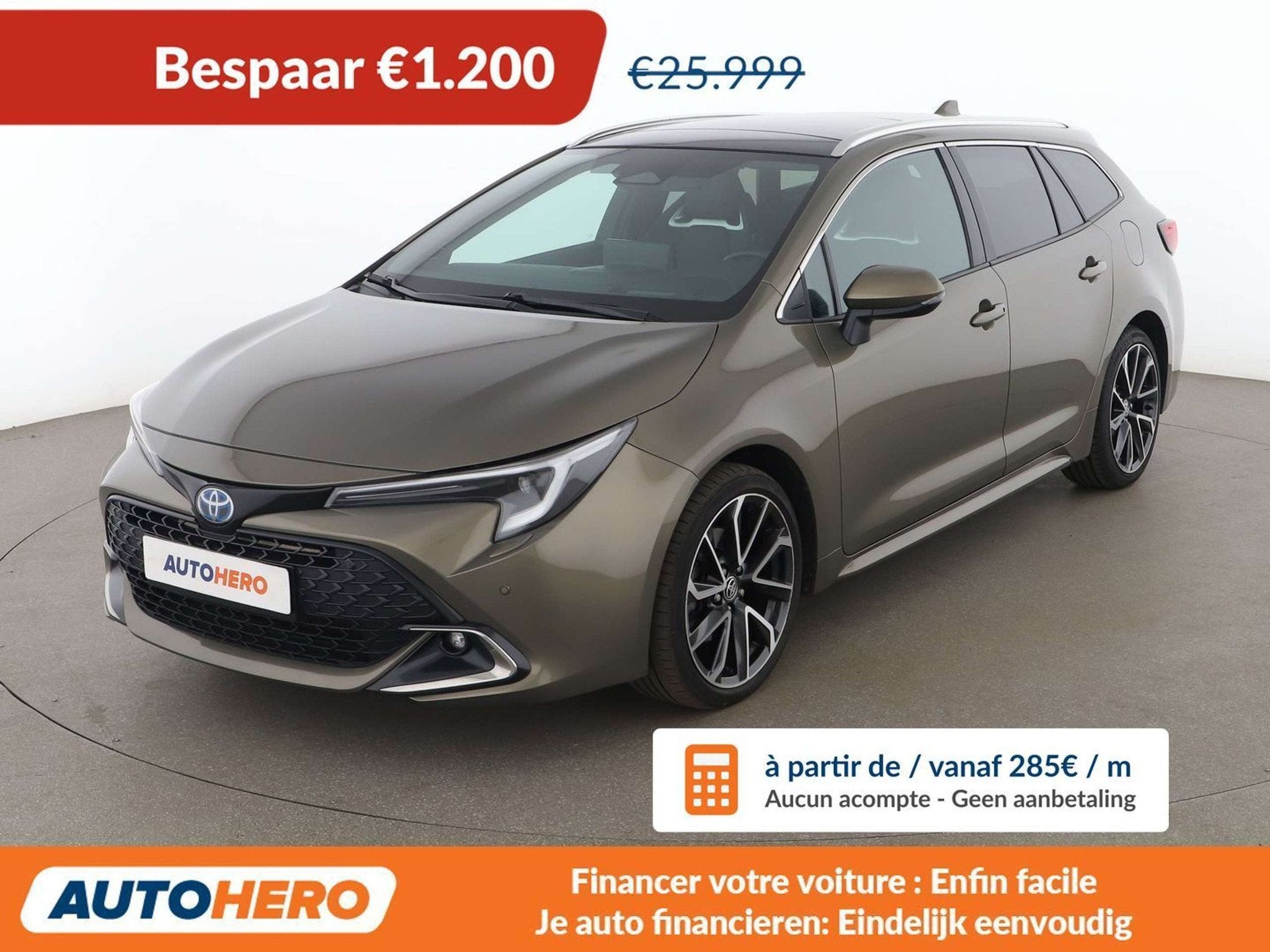 Toyota Corolla 2.0 Hybrid Business Edition (bj 2024), Auto's, Gebruikt, Adaptive Cruise Control, 144 kW, Corolla