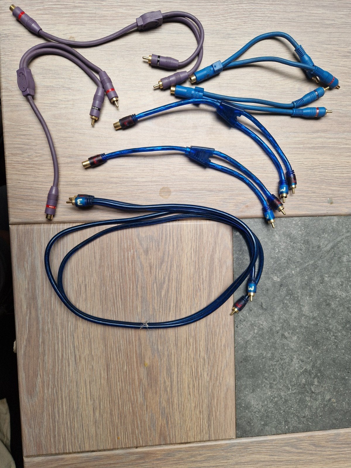 kabels voor hifi installatie, Ophalen