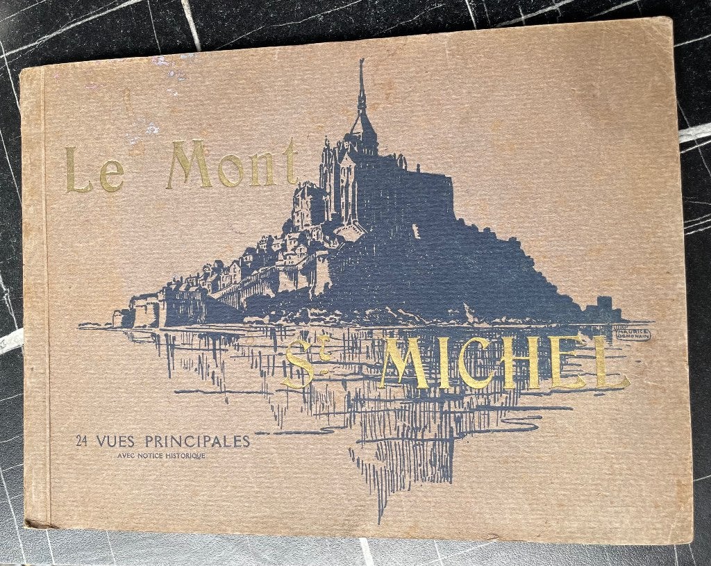 Le Mont St michel, grand album cartes postales., Collections, Enlèvement ou Envoi