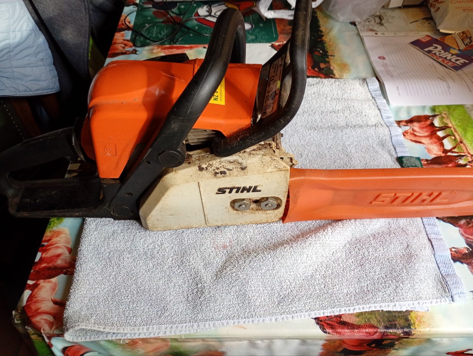 kettingzaag, Enlèvement, Utilisé, Stihl