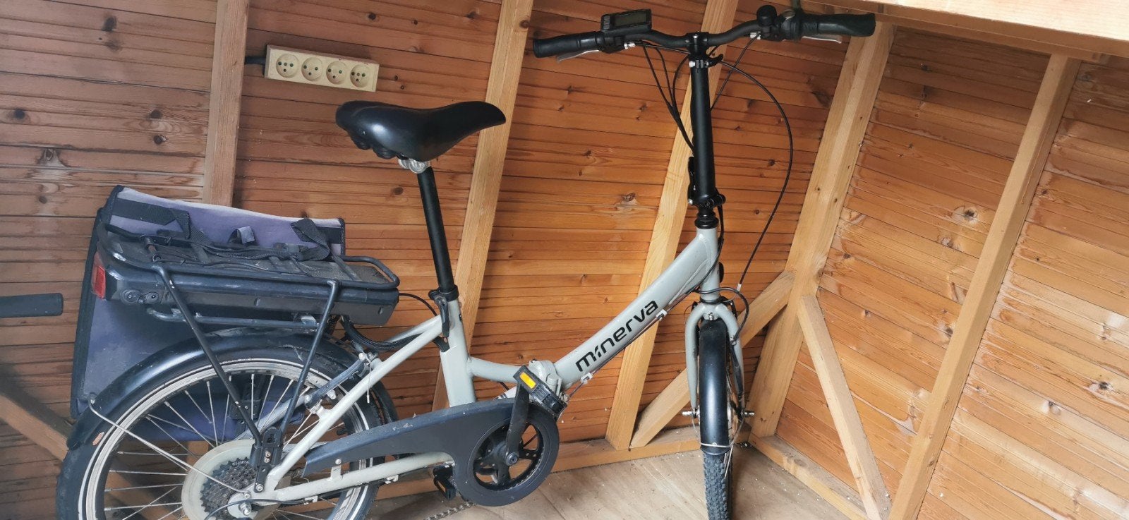 Vélo pliant électrique Minerva., Vélos & Vélomoteurs, Vélos électriques, Enlèvement