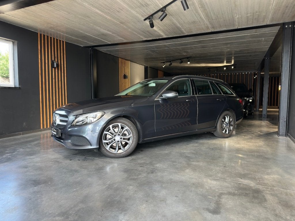 Mercedes-Benz C 180 | Cruise | BT | Mains-libres | Capteurs, Argent ou Gris, Euro 6, Entreprise, Noir