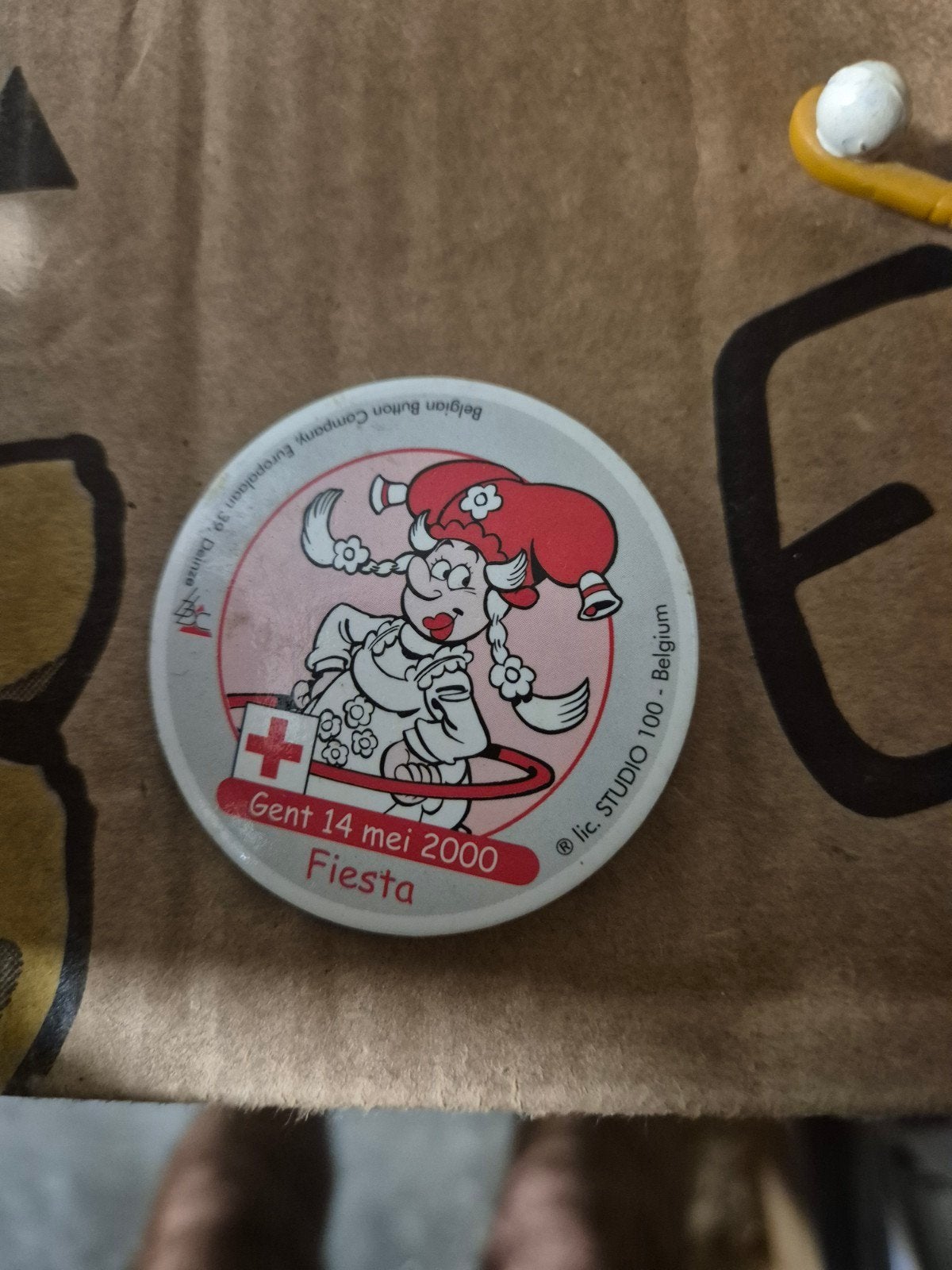 badge kwebbel kabouter plop, Collections, Envoi