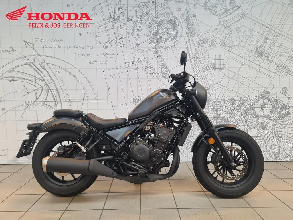 Honda CMX 500 Rebel SE - A2 - garantie (bj 2022), Motoren, Chopper, Bedrijf, 12 t/m 35 kW, 500 cc