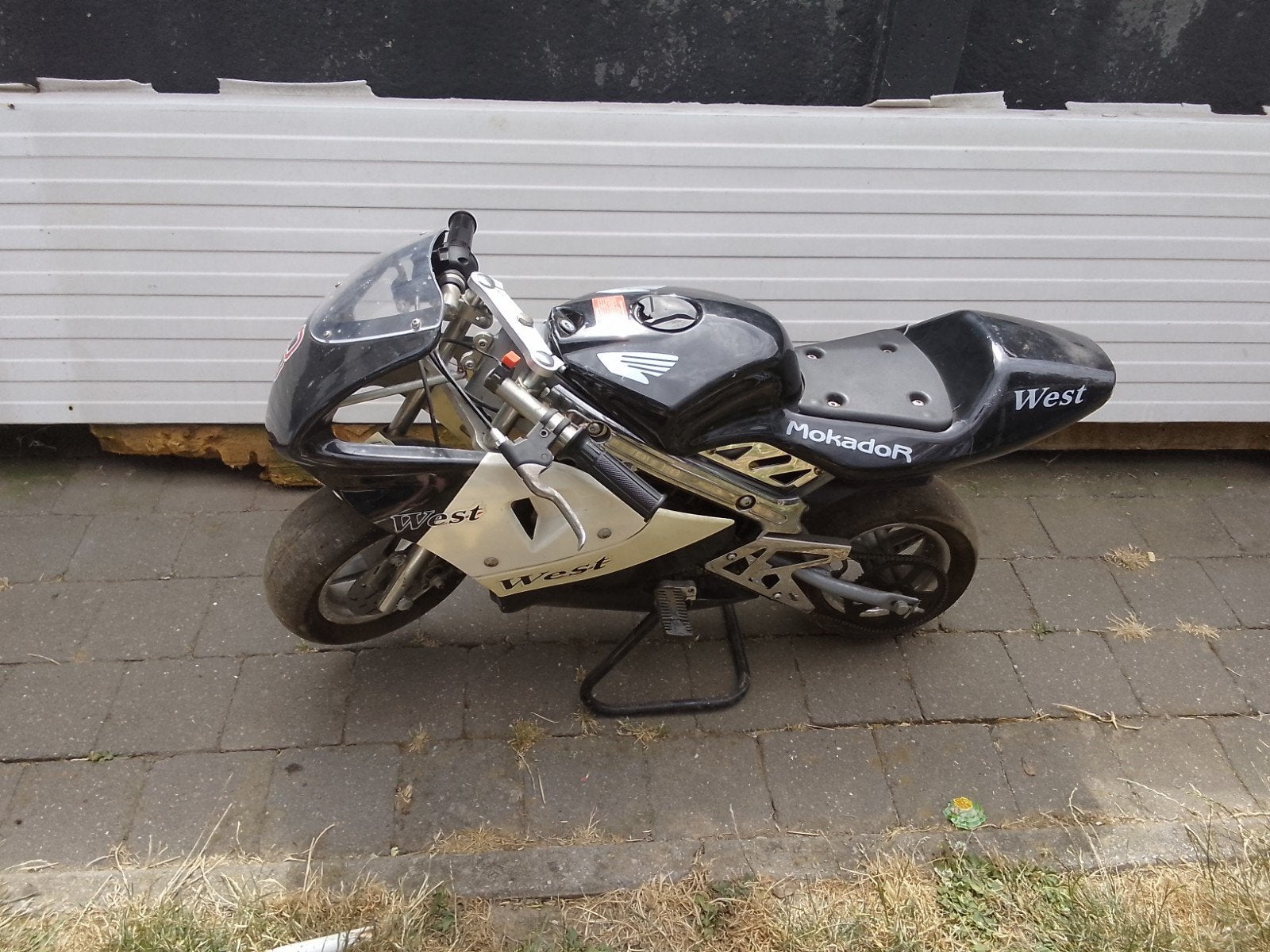 pocket bike, Ophalen