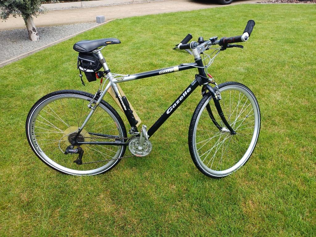 sportieve fiets heren, Fietsen en Brommers, Ophalen, Zo goed als nieuw, Minder dan 10 versnellingen, Gazelle