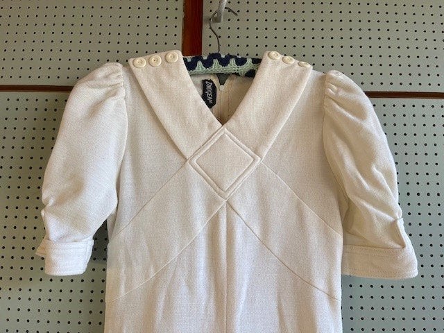 lange witte jurk M38, Kleding | Dames, Maat 38/40 (M), Wit, Ophalen of Verzenden, Zo goed als nieuw