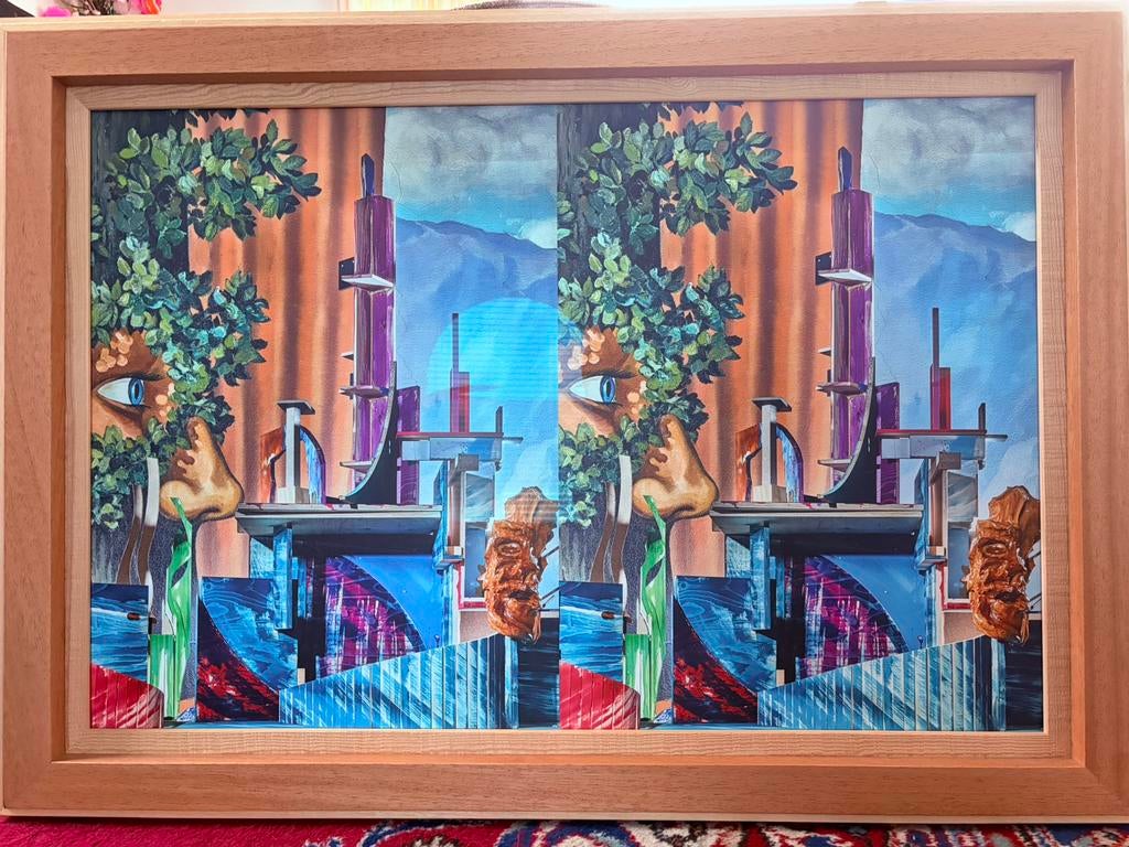 Gesamtwerkstatt René Magritte & Jan Frederik De Cock (2021), Antiek en Kunst, Kunst | Overige Kunst, Ophalen