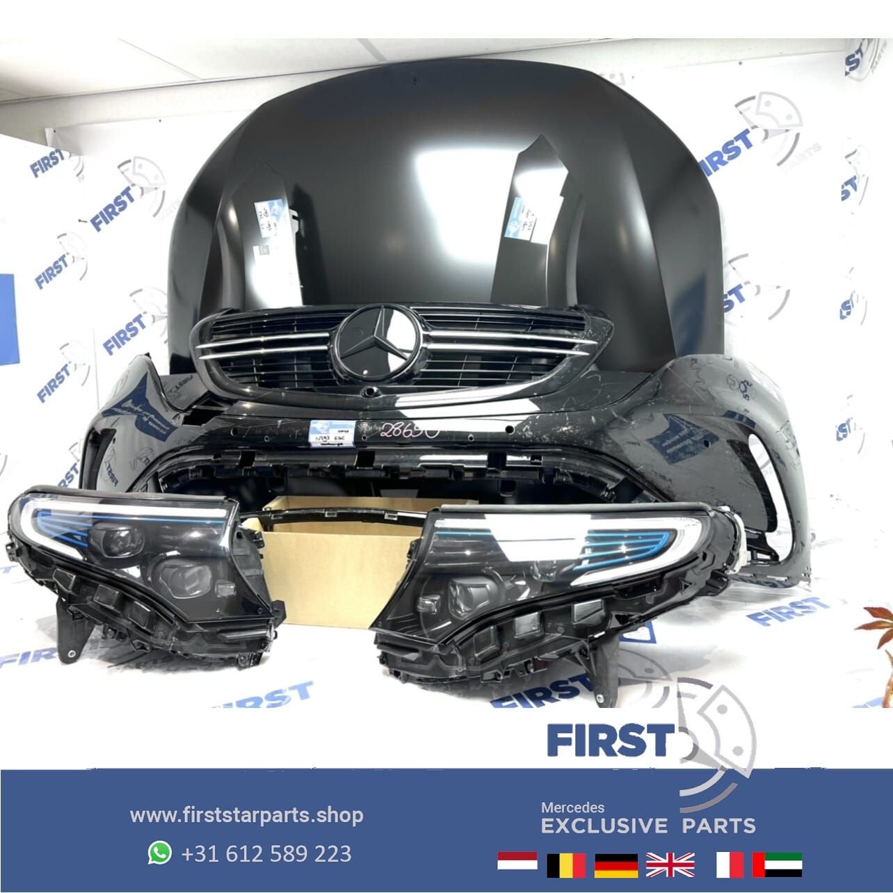 W293 N293 EQC KLASSE AMG LINE VOORKOP 2020-2024 origineel Me