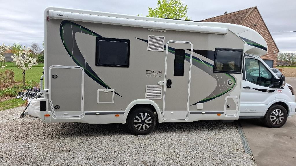 Chausson 720 édition nordique 2ans garantie 07/2028!, Jusqu'à 5, Siège standard, Toilette à cassette, Ford