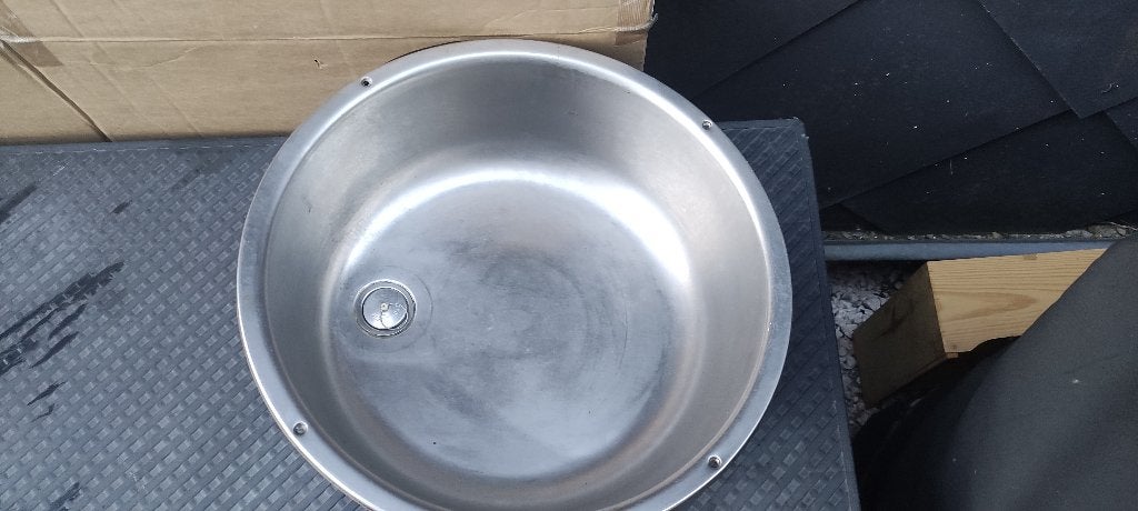 EVIER ROND CARAVANNE CAMPING CAR, Particulier
