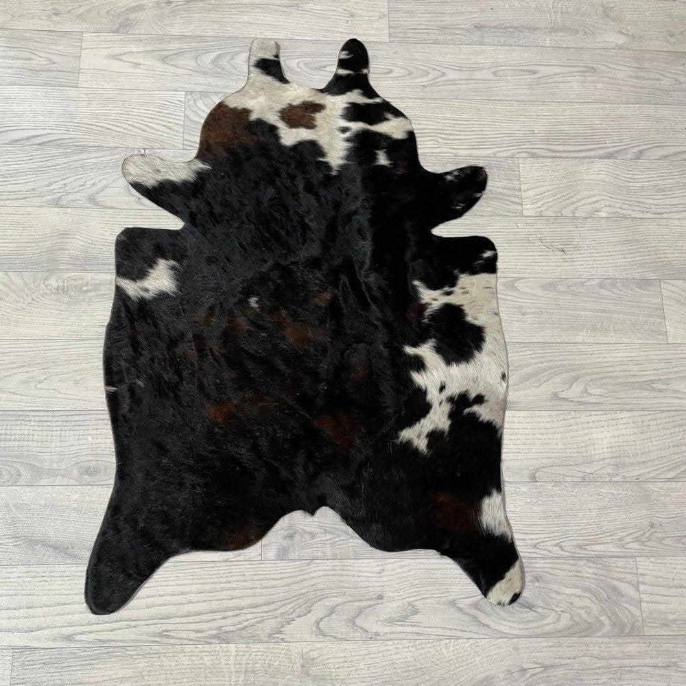 Mini koeienhuid bruin wit zwart 90x60cm #492 | Lederstore, Neuf, Tapisserie murale, Multicolore, Matériau naturel