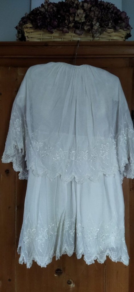Uniek vintage doopkleed, Antiek en Kunst, Ophalen of Verzenden