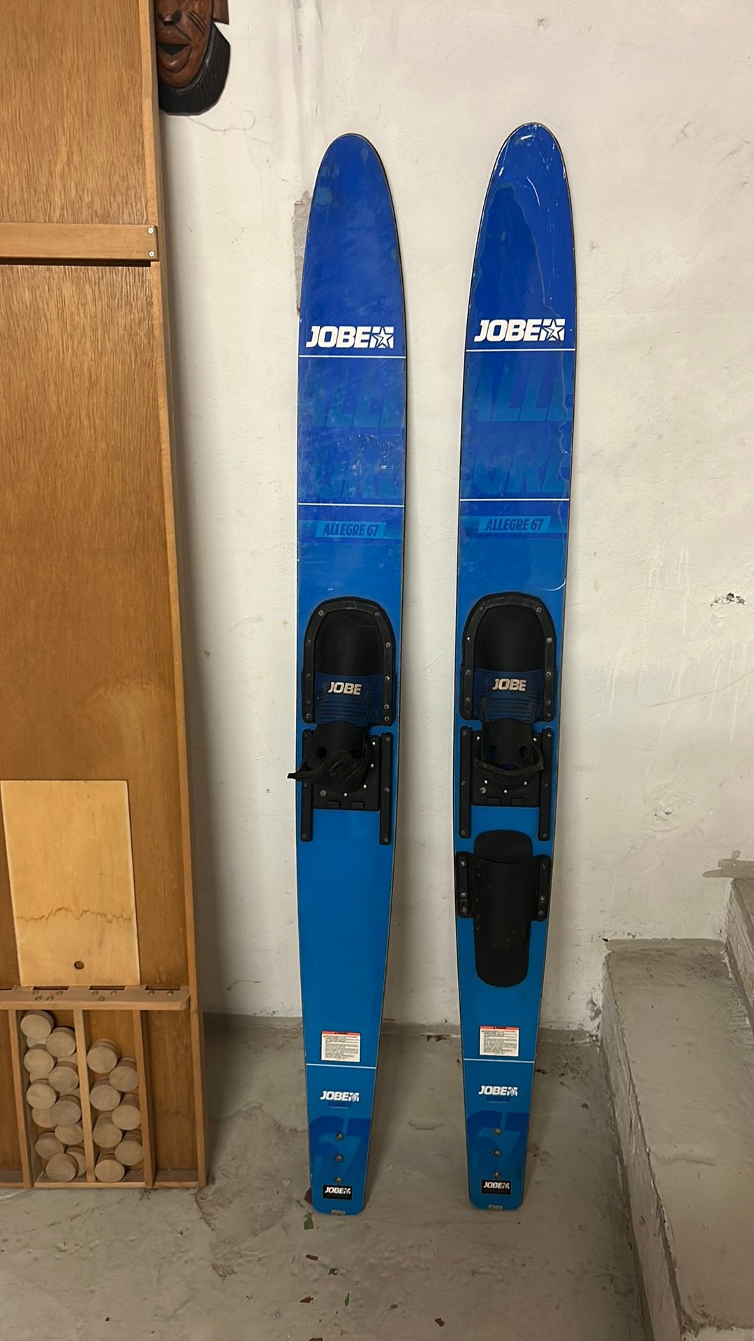 Waterski jobe, Watersport en Boten, Waterski's, Ophalen, Gebruikt, 160 cm of meer, Waterski's