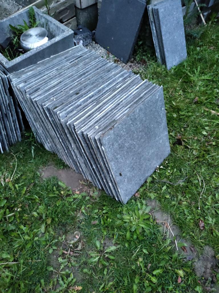 Keramische tegels, Tuin en Terras, Tegels en Klinkers, Gebruikt, Keramiek, Ophalen of Verzenden, 10 m² of meer