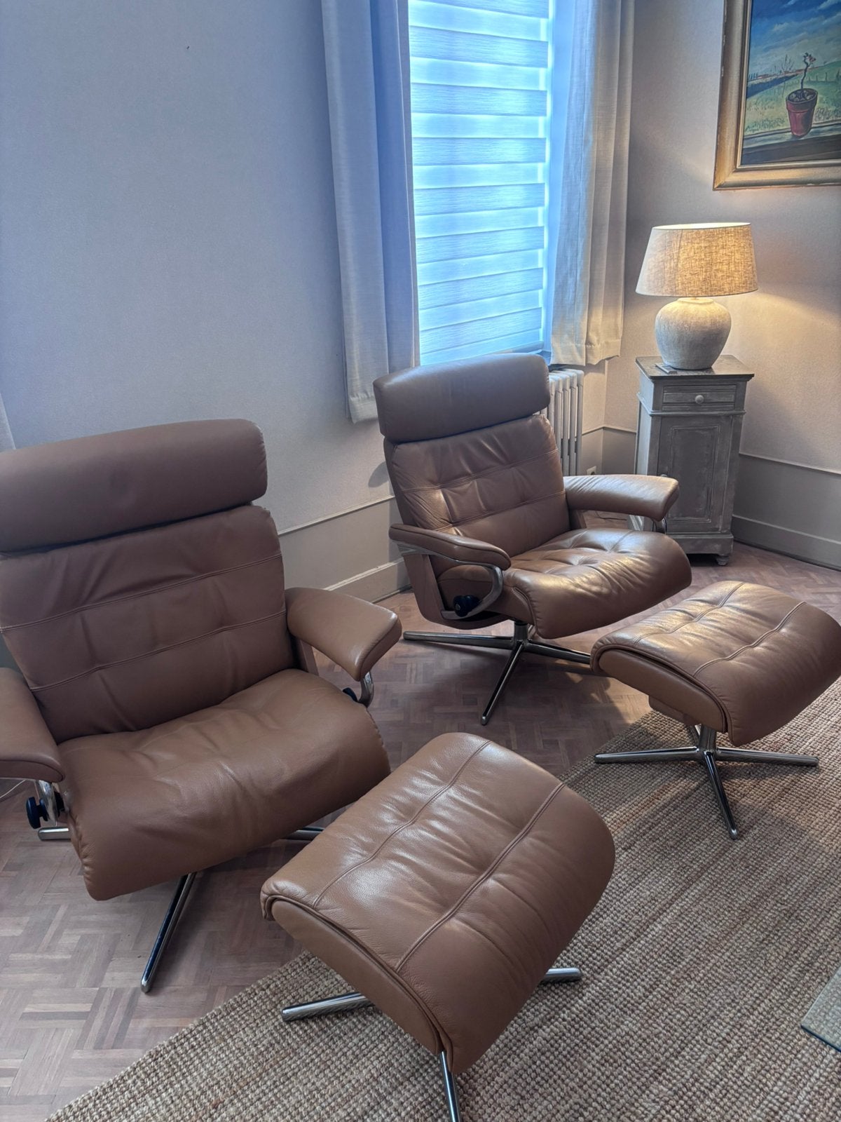 2 fauteuils stressless en parfait etat, Enlèvement, Comme neuf