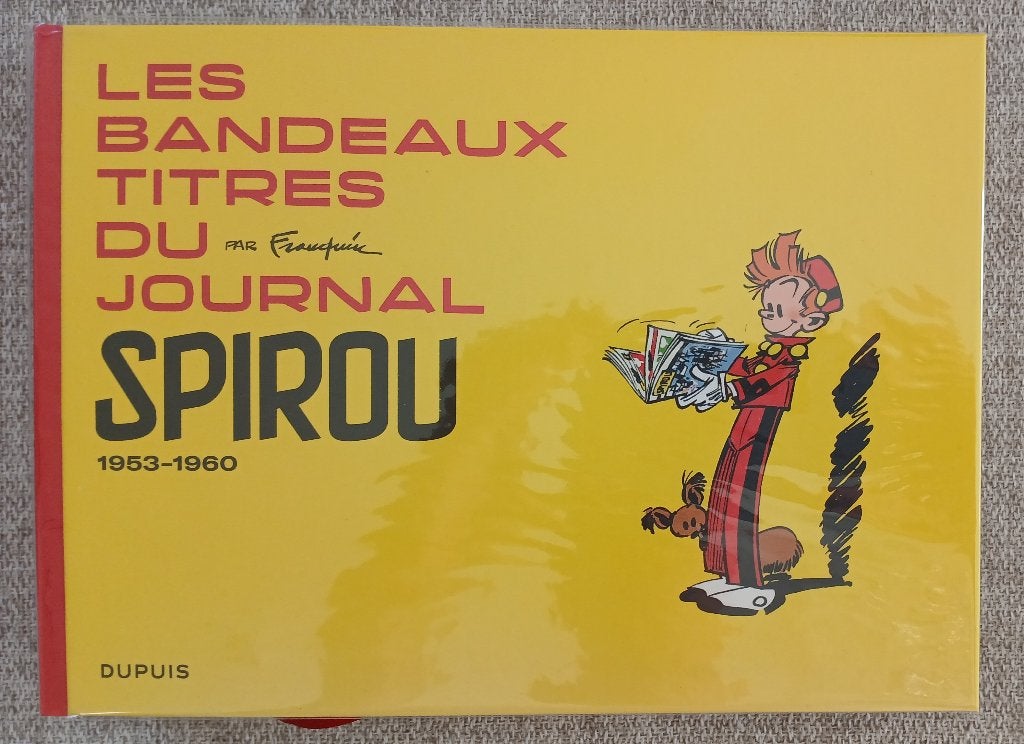 BD Les bandeaux-titres du journal Spirou Franquin EO Neuf, Une BD, Enlèvement ou Envoi, Neuf