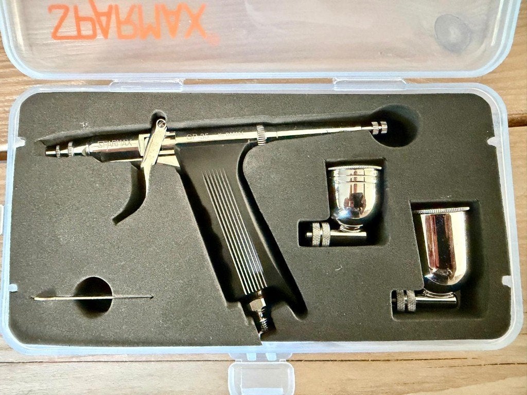 Sparmax GP-35 Airbrush – NIEUWSTAAT – NOOIT GEBRUIKT, Hobby en Vrije tijd, Schilderen, Nieuw, Airbrush en Accessoires, Ophalen of Verzenden