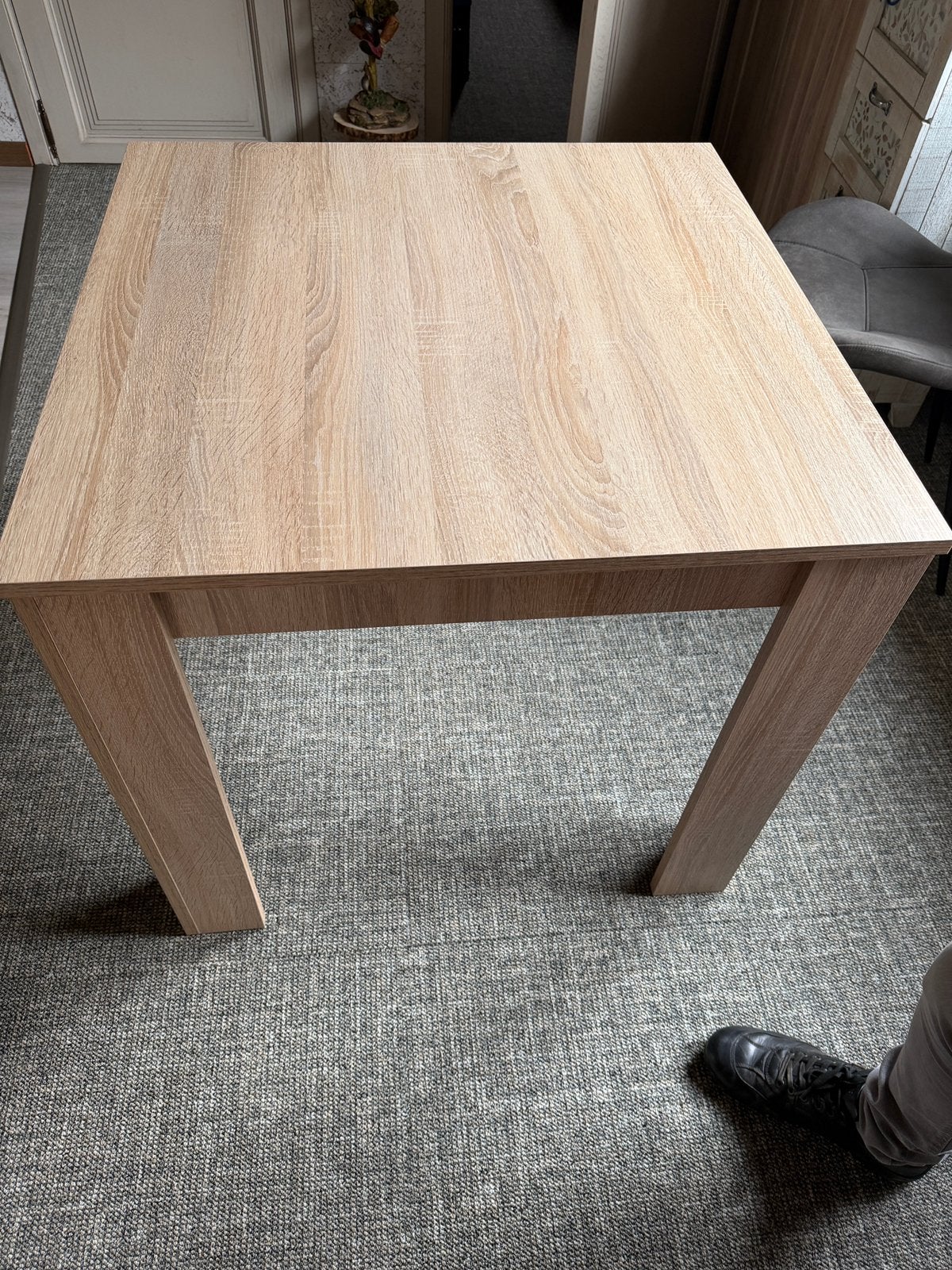 Tafel vierkant 80/80/74, Ophalen