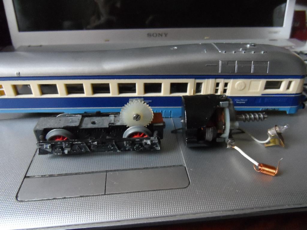 KLEINBAHN 5045 Box HO DC OBB Train blauwe pijl diesel..., Hobby en Vrije tijd, Overige merken, Locomotief, Gelijkstroom of Wisselstroom