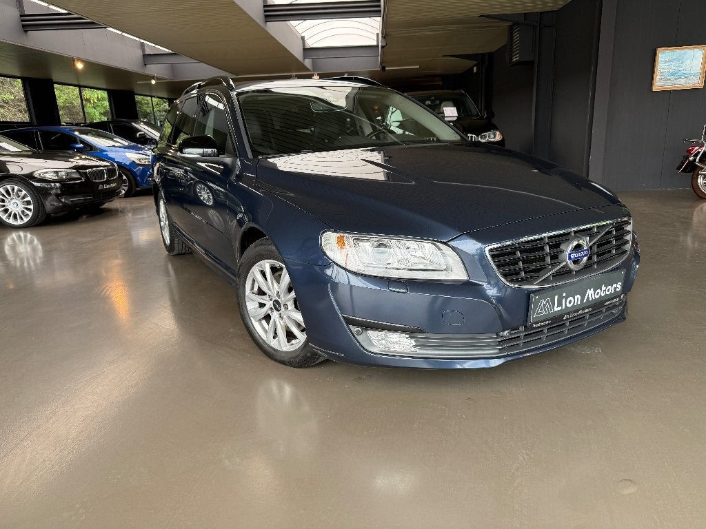 Volvo V70 2.0 D4 Geartronic* 133 KW*LEDER*VERWRM*NAVI*EURO 6, Auto's, 1800 kg, Bi-Xenon koplampen, 4 cilinders, 1969 cc