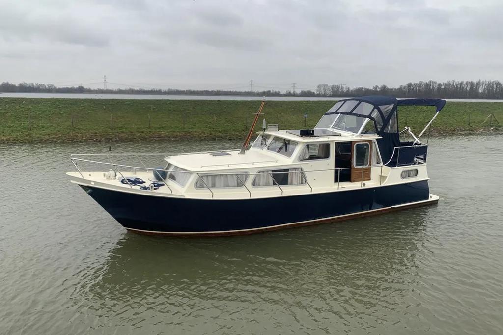 Pikmeer cruiser, Watersport en Boten, Motorboten en Motorjachten, Ophalen, Gebruikt, Staal, Diesel