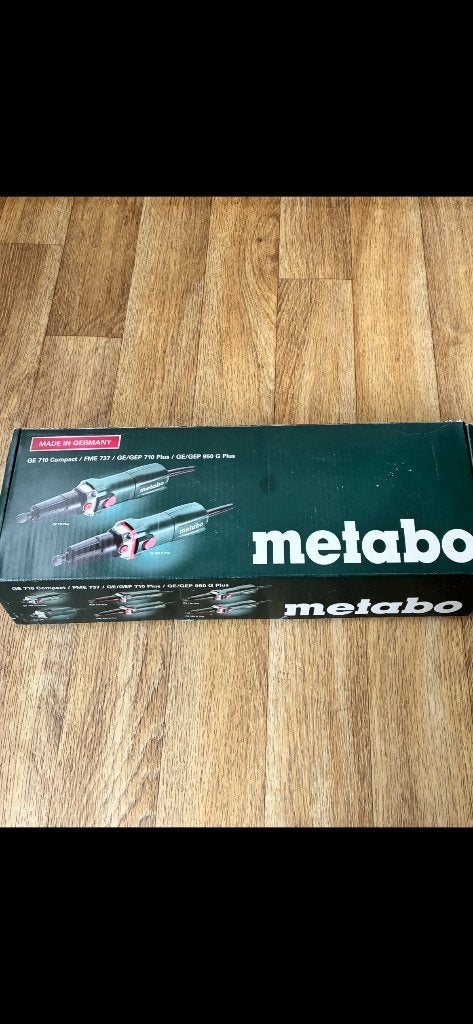 Metabo GEP 950 G Plus rechte slijper, Ophalen, Zo goed als nieuw, 700 tot 1000 watt, Rechte handslijpmachine