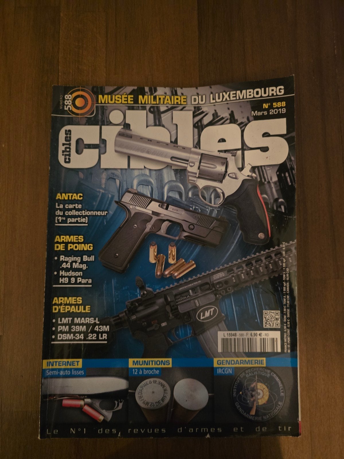 Cibles n588 – Mars 2019 – magazine de collection, Enlèvement ou Envoi