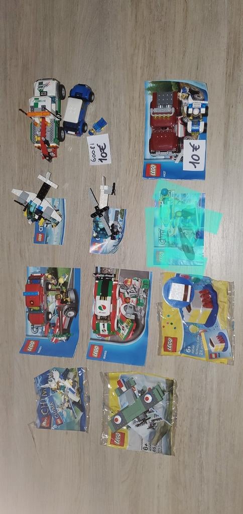 Diverse Lego City
- 4437 met instructies 10 euro
- 30250 met, Ophalen, Lego, City
