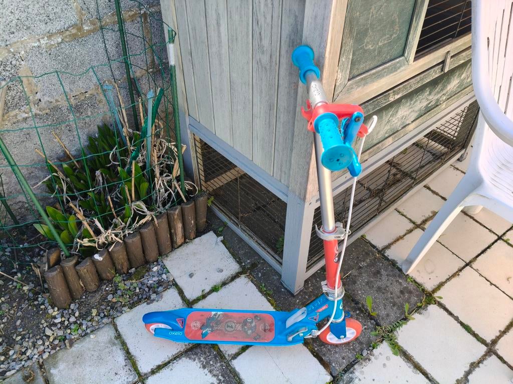 Trottinette Oxelo play 5 bleue, Enlèvement