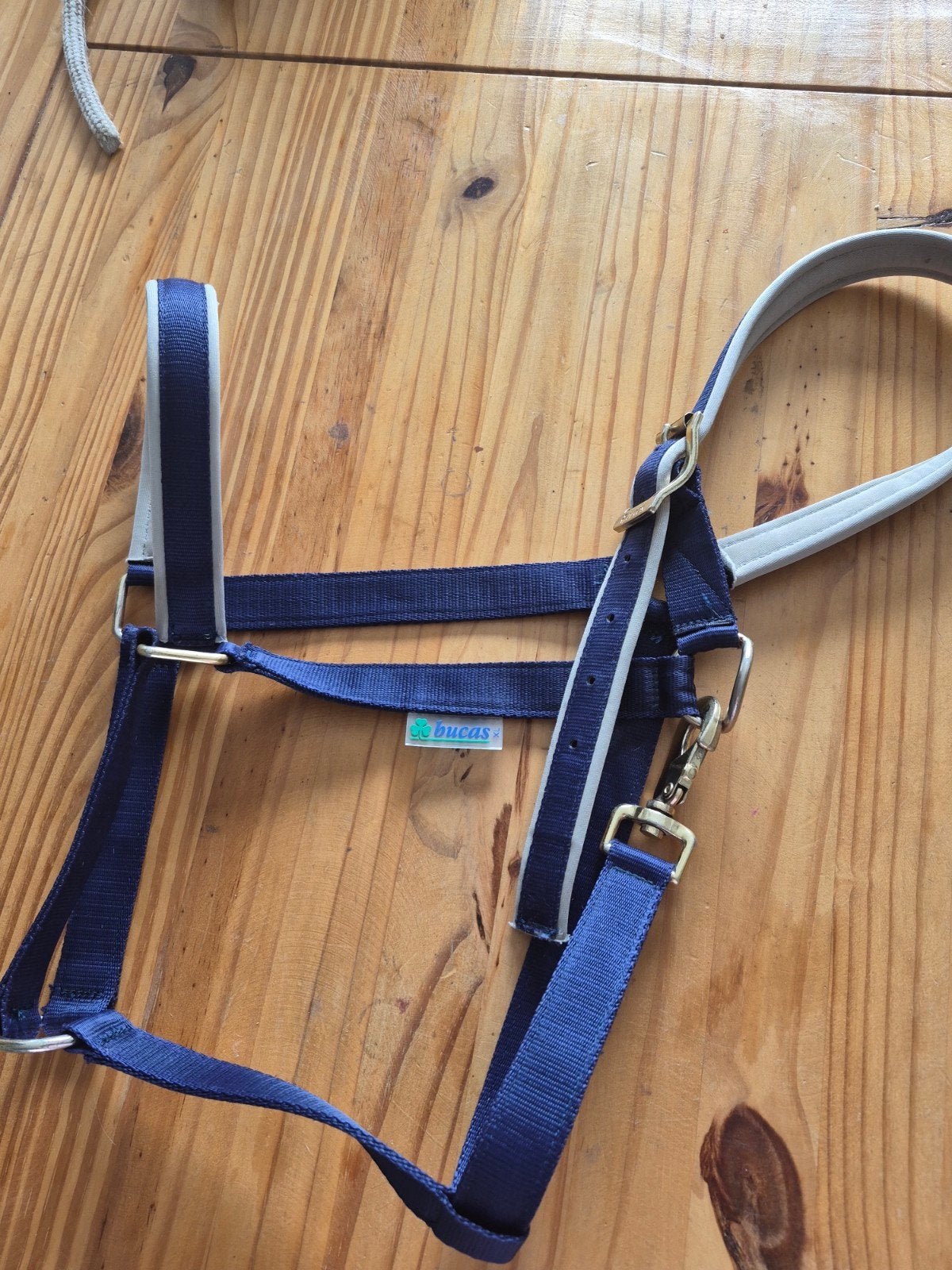 Halster bucas xl, Ophalen