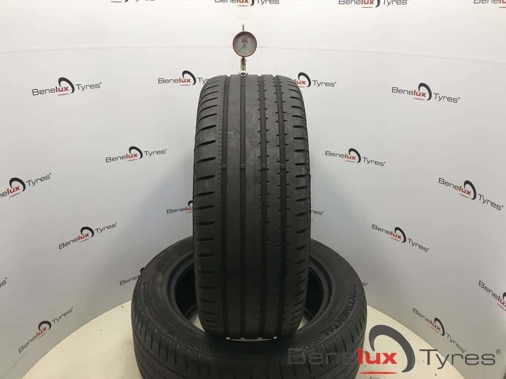 235/55R17 99W Continental Sport Contact 235/55 R17 235/55/17, Auto-onderdelen, Banden en Velgen, Ophalen, Gebruikt, -, -