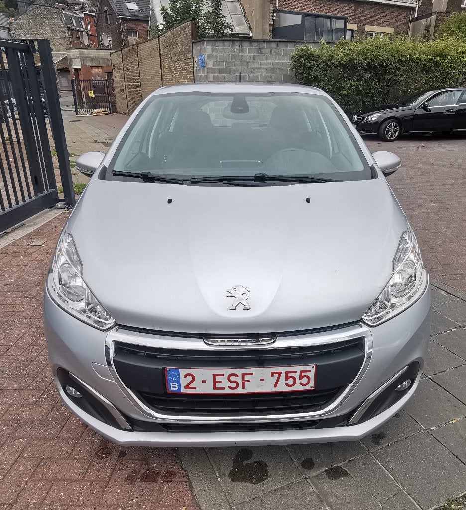 Peugeot 208 a vendre, Argent ou Gris, Euro 6, Boîte manuelle, Noir