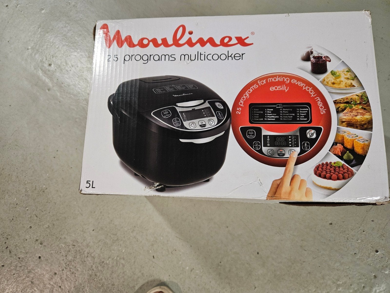 Moulinex Multicuiseur 25 programme, Electroménager, Enlèvement, Neuf