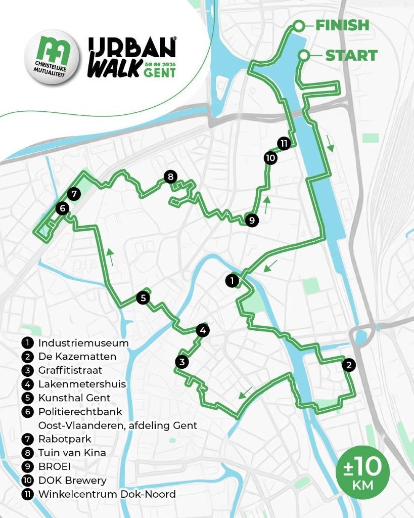 2 tickets CM urban walk Gent 30/08, Tickets en Kaartjes, Twee personen, Augustus