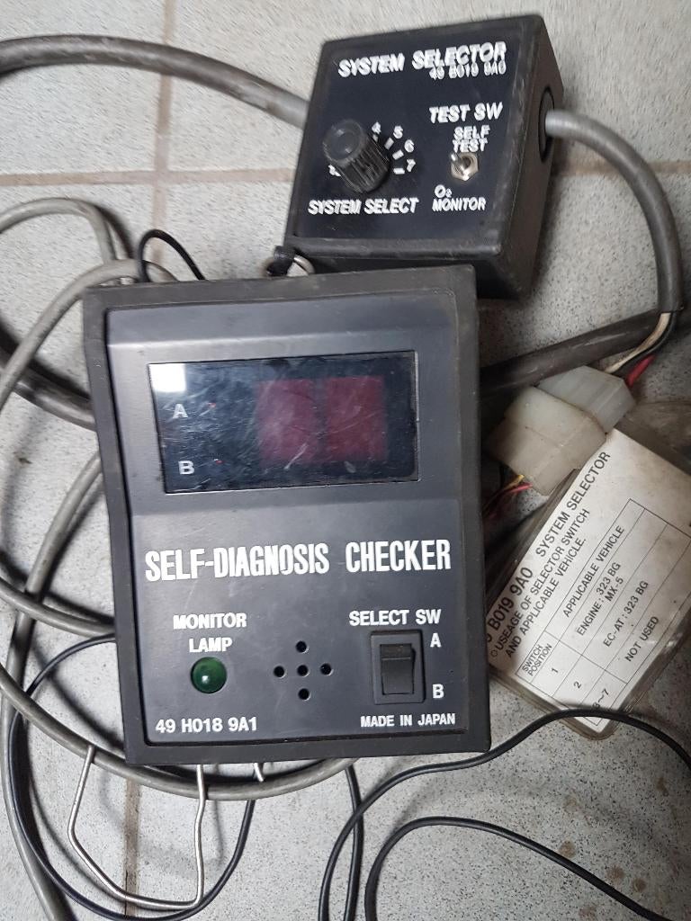 auto diagnose apparaat mazda, Ophalen