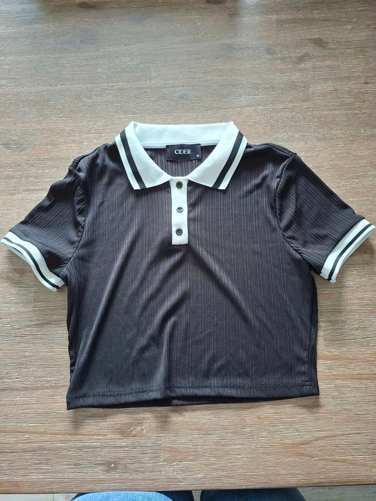 Crop top dames, Kleding | Dames, Topjes, Ophalen of Verzenden, Maat 38/40 (M), Zwart