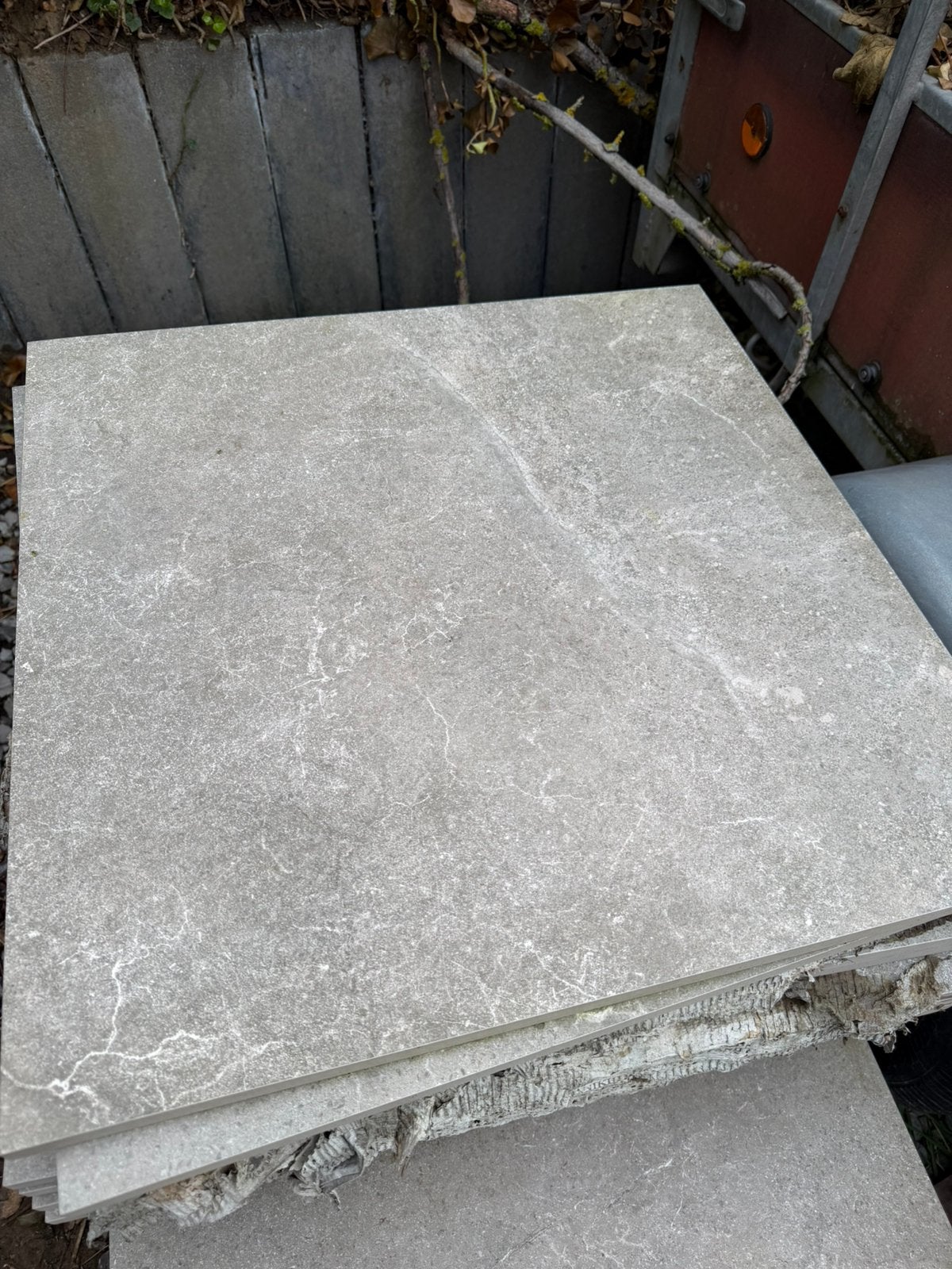 Keramische terrastegel 60x60x2cm 18m2, Tuin en Terras, Ophalen, Keramiek, Nieuw, 10 m² of meer