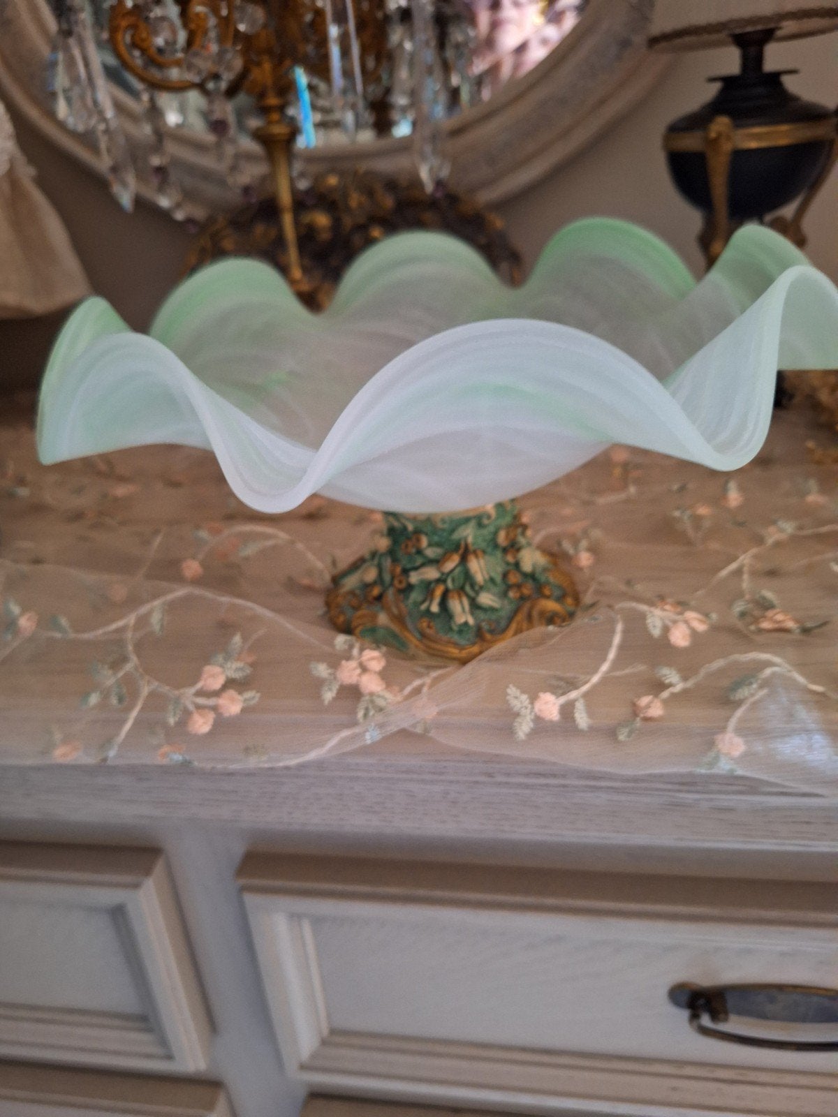 Art nouveau schaal, Antiek en Kunst, Ophalen of Verzenden