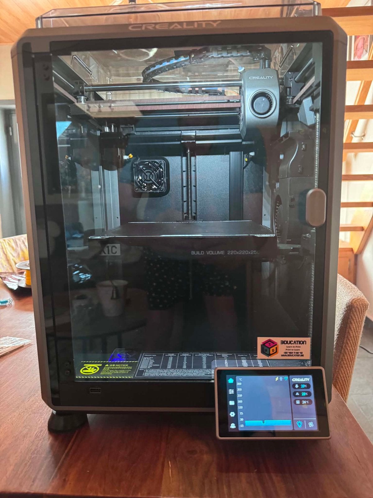 3D printer creality K1C, Gebruikt, Ingebouwde Wi-Fi, Ophalen of Verzenden, Filament