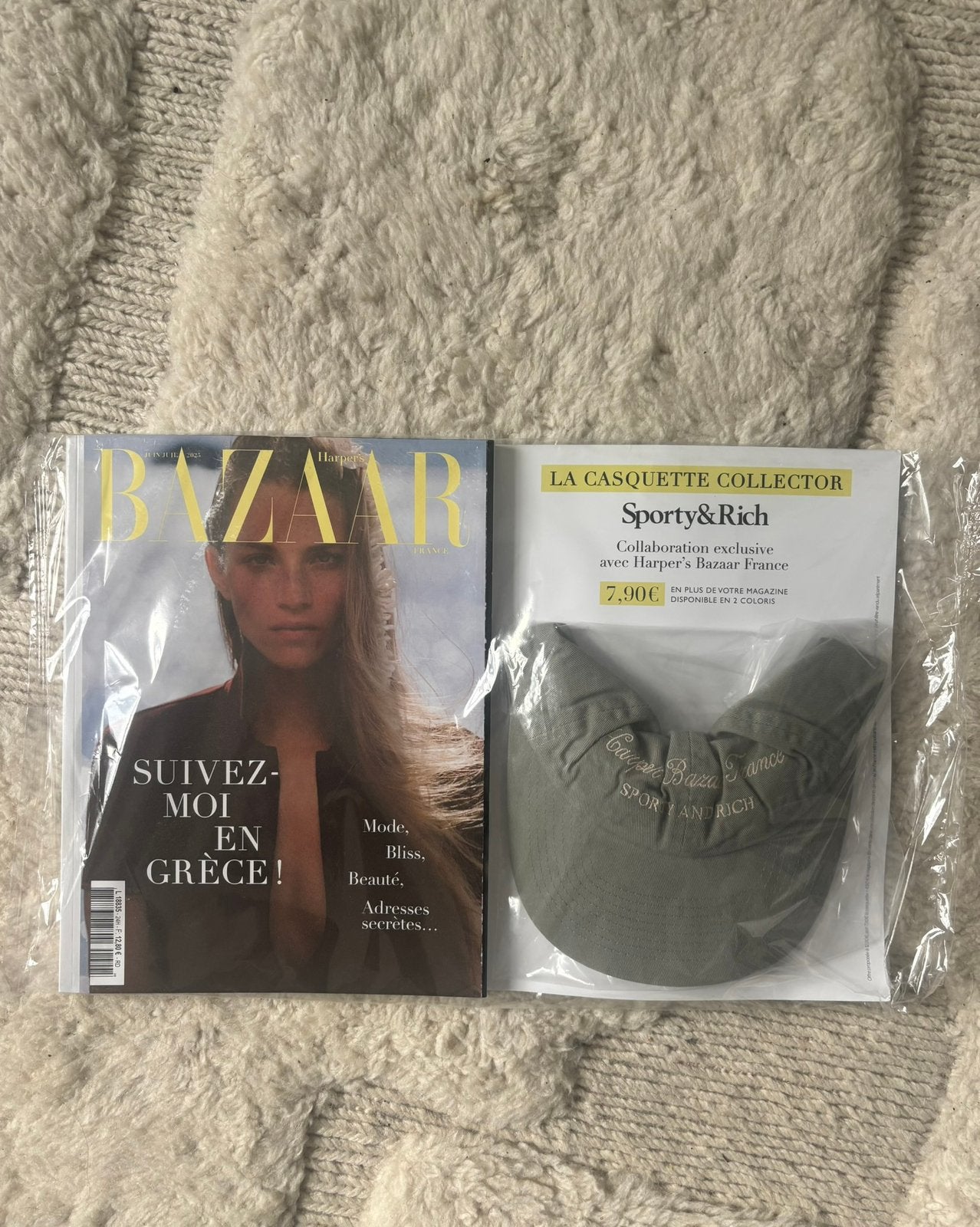 Harper’s Bazaar Sporty & Rich Cap + Magazine, Ophalen of Verzenden, Nieuw