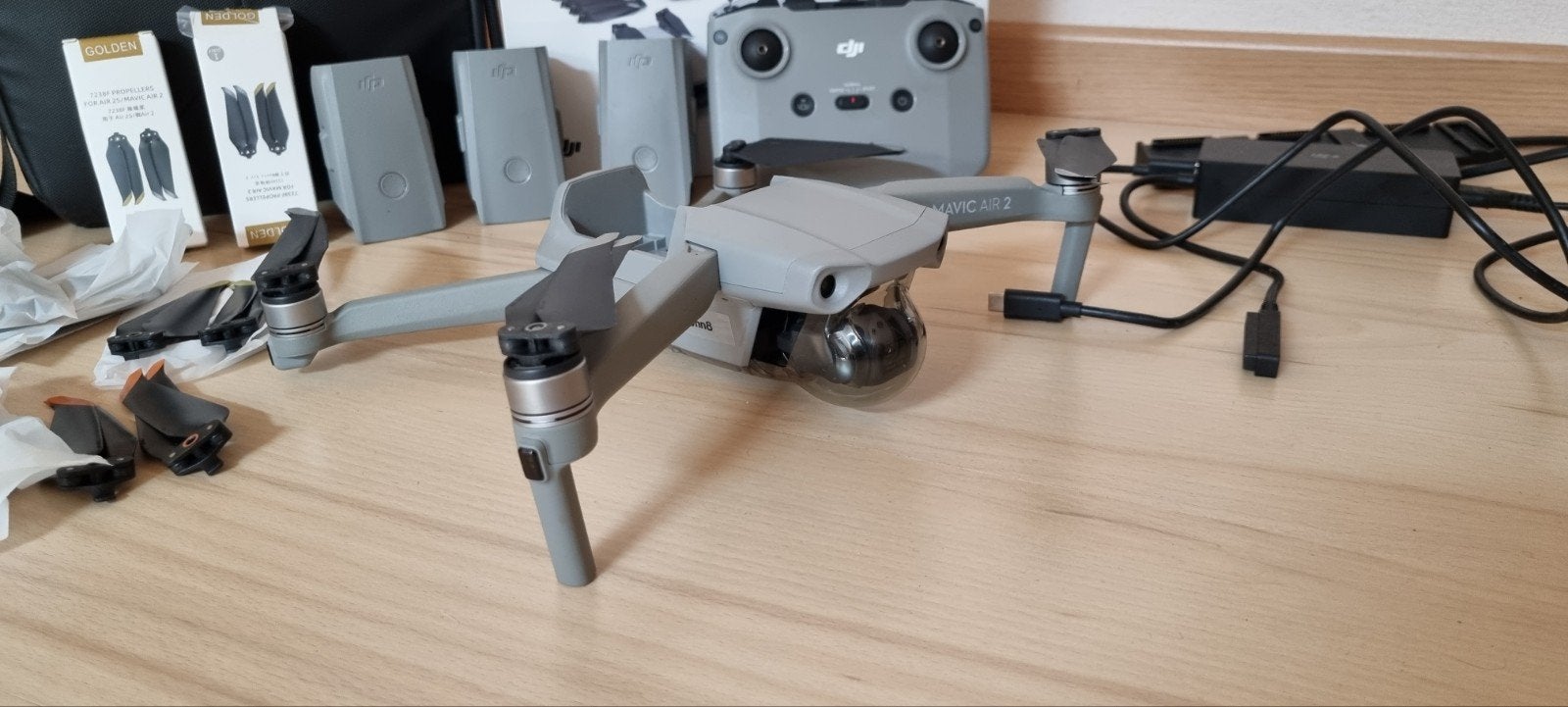 dji mavic air 2, Ophalen