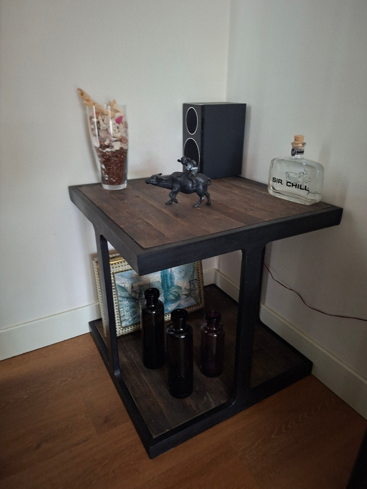 Bijzettafel/Salontafel 60X60X60cm, Enlèvement, Comme neuf