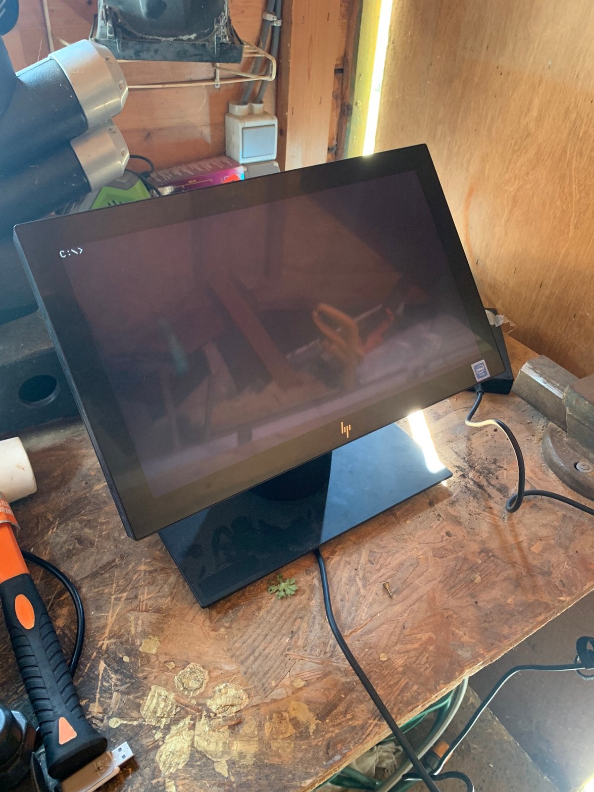 HP Touchscreen All-in-One PC / POS Kassa Terminal, Ophalen