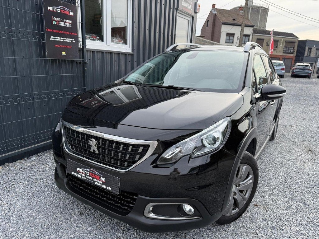Peugeot 2008 1.2i/ 1e hoofd/ Carplay/Onderhoud + Keuring OK, Auto's, Voorwielaandrijving, Dealer onderhouden, Stof, 1199 cc