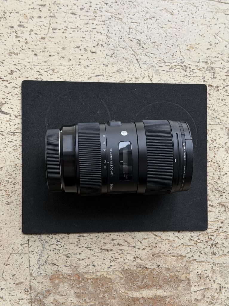 Sigma 18‑35mm F/1.8 DC HSM Art Canon EF‑mount, Audio, Tv en Foto, Ophalen, Zo goed als nieuw, Groothoeklens, Zoom